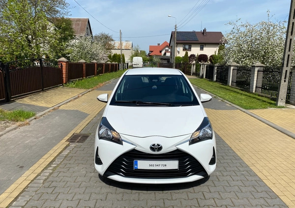 Toyota Yaris cena 40900 przebieg: 127000, rok produkcji 2018 z Czyżew małe 497